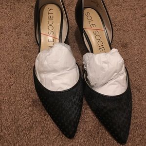 Sole society d’Orsay mid kitten heel black, size6